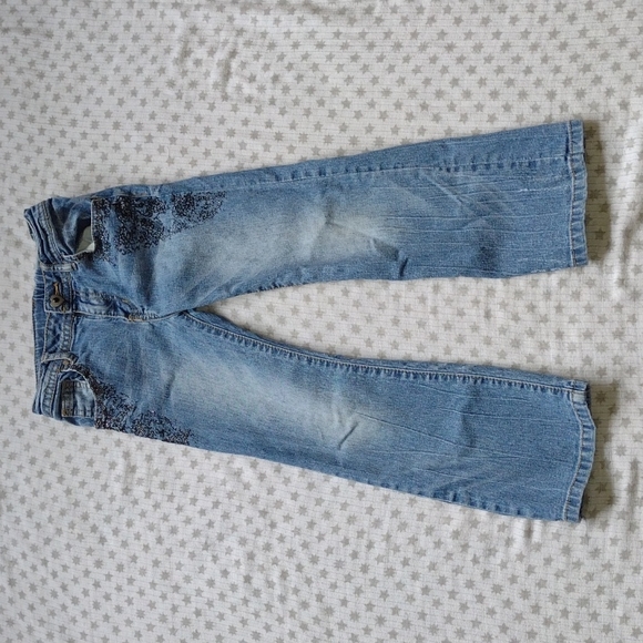BOGO Sparkly Embellished Jeans - Size 6 - Picture 6 of 9